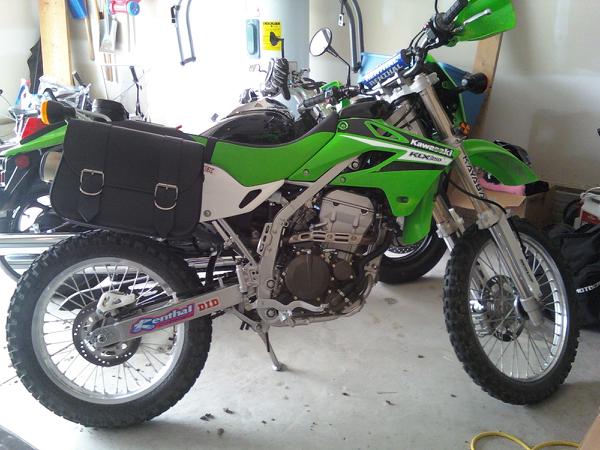 Luggage rack for a KLX ? Forums