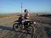 IMS klx250s tank has arrived-sarahthumbsup.jpg