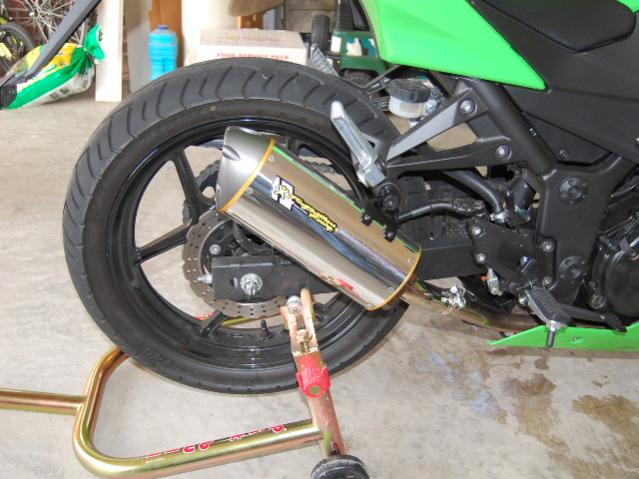 new exhaust make 250 more like 600cc? - Forums